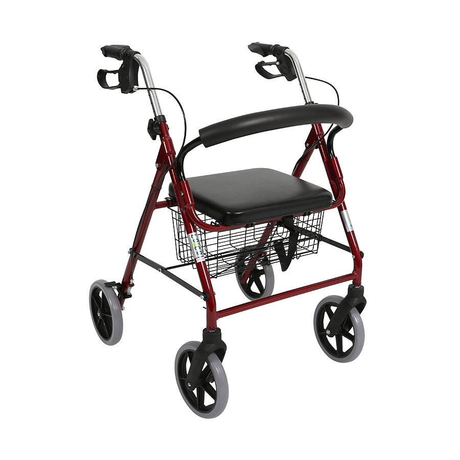 Tekerlekli Yürüteç Walker Ekonomik Rollator Hasta Yaşlı Yürüteci