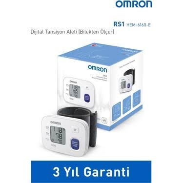 Omron RS1 Bilekten Dijital Pilli Tansiyon Aleti - Taşınabilir, Intellisense Teknolojili, 5 Yıl Garantili